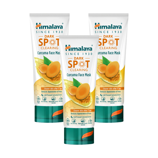 Himalaya Dark Spot Clearing Curcuma Face Mask | 75ml | 3 Pack